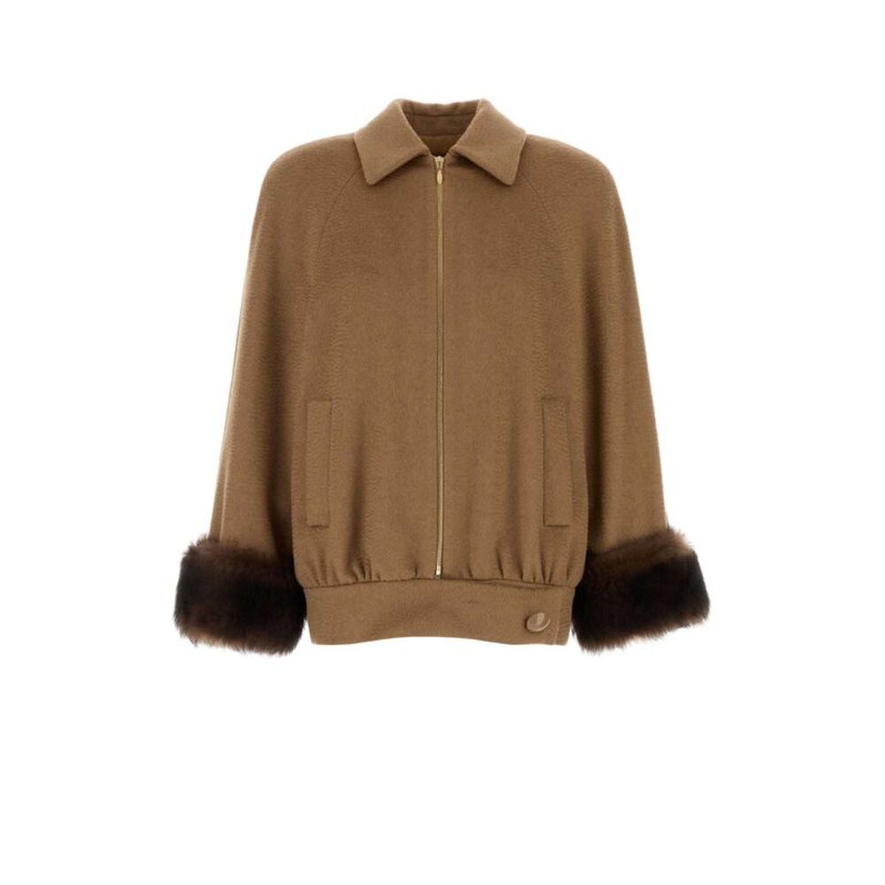 Valentino Garavani Women Biscuit Camel Jacket